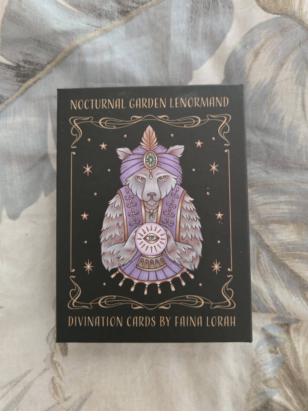3 For $15 Divination! Nocturnal Garden Deck - Black Box with Gold Lettering NWOT